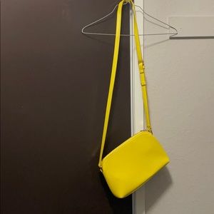 Yellow forever 21 purse